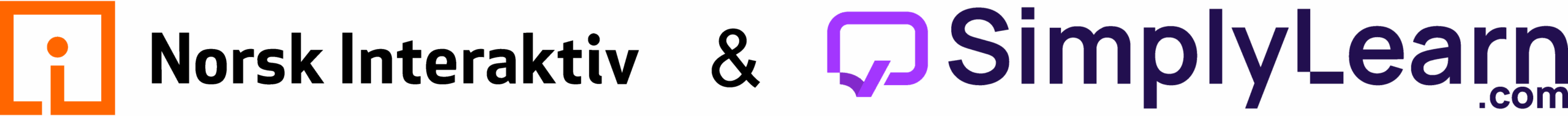 norsk-interaktiv-logo-og-simplylearn-logo-&